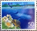 Stamps Japan -  Scott#Z379 Intercambio 0,50 usd  50 y. 2000