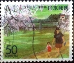Stamps Japan -  Scott#Z380 Intercambio 0,50 usd  50 y. 2000
