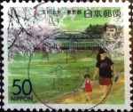 Stamps Japan -  Scott#Z380 Intercambio 0,50 usd  50 y. 2000