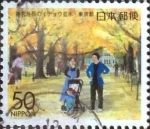 Stamps Japan -  Scott#Z382 Intercambio 0,50 usd  50 y. 2000