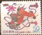 Stamps Japan -  Scott#Z395 Intercambio 0,50 usd  50 y. 2000