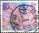 Stamps Japan -  Scott#Z397 Intercambio 0,75 usd  80 y. 2000