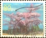 Stamps Japan -  Scott#Z402 Intercambio 0,75 usd  80 y. 2000
