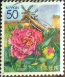 Stamps Japan -  Scott#Z409 Intercambio 0,50 usd  50 y. 2000