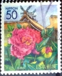 Stamps Japan -  Scott#Z409 Intercambio 0,50 usd  50 y. 2000