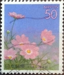 Stamps Japan -  Scott#Z413 Intercambio 0,50 usd  50 y. 2000