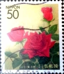 Stamps Japan -  Scott#Z414 Intercambio 0,50 usd  50 y. 2000