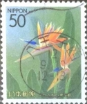Stamps Japan -  Scott#Z415 Intercambio 0,50 usd  50 y. 2000
