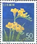 Stamps Japan -  Scott#Z417 Intercambio 0,50 usd  50 y. 2000
