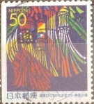 Stamps Japan -  Scott#Z418 Intercambio 0,50 usd  50 y. 2000