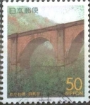 Stamps Japan -  Scott#Z451 Intercambio 0,50 usd  50 y. 2000