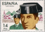 Stamps Spain -  CUERPOS DE SEGURIDAD DEL ESTADO Guardia Civil