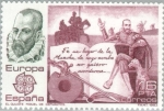 Stamps : Europe : Spain :  EUROPA - 1983 El Quijote-Miguel de Cervantes