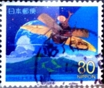 Stamps Japan -  Scott#Z474 Intercambio 0,75 usd  80 y. 2001