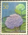 Stamps Japan -  Scott#Z487 Intercambio 0,50 usd  50 y. 2001