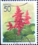 Stamps Japan -  Scott#Z488 Intercambio 0,50 usd  50 y. 2001