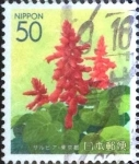Stamps Japan -  Scott#Z488 Intercambio 0,50 usd  50 y. 2001