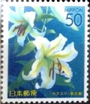 Stamps Japan -  Scott#Z570 m1b Intercambio 0,60 usd  50 y. 2002