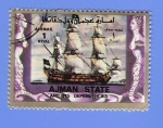 Sellos del Mundo : Asia : Emiratos_rabes_Unidos : GALEONES