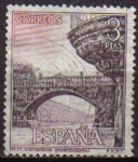 Stamps Spain -  ESPAÑA 1965 1651 Sello Serie Turistica Pazo Fefiñanes Cambados Pontevedra Usado