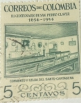 Stamps : America : Colombia :  III Centenario de San Pedro Claver