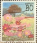 Stamps Japan -  Scott#Z764 Intercambio 1,00 usd  80 y. 2006