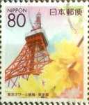 Stamps Japan -  Scott#Z812 Intercambio 1,00 usd  80 y. 2007