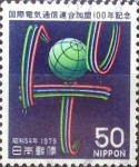 Stamps Japan -  Scott#1385 Intercambio 0,20 usd  50 y. 1979