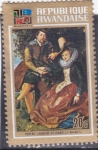 Stamps Rwanda -  Rubens e Isabel