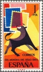 Stamps Spain -  ESPAÑA 1965 1668 Sello Nuevo Día Mundial del Sello Yv1323