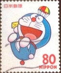 Stamps Japan -  Scott#2564 Intercambio 0,40 usd  80 y. 1997