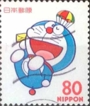 Stamps Japan -  Scott#2564 Intercambio 0,40 usd  80 y. 1997