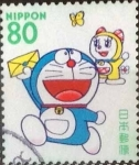 Stamps Japan -  Scott#2565 Intercambio 0,40 usd  80 y. 1997