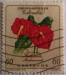 Stamps Colombia -  Anthalium