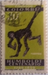 Stamps Colombia -  Humboldt Centenario