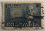 Stamps Colombia -  Nicolás Osorio