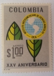 Sellos de America - Colombia -  XXV Aniversario OEA