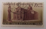 Stamps Colombia -  Iglesia de San Francisco Cali