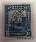 Stamps Colombia -  Cartagena Fortificación Española