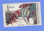 Stamps Czechoslovakia -  peces exsoticos