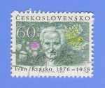 Stamps Czechoslovakia -  Ivan  Krasko  1876-- 1958
