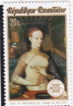 Stamps Rwanda -  Retrato de Diana de Poitiers