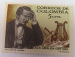 Stamps Colombia -  Julio Arboleda