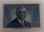 Stamps Colombia -  Pompilio Martínez 