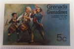 Stamps Grenada -  Grenadines The American revolution Bicentennial