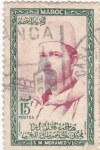 Stamps : Africa : Morocco :  S.M.Mohamed, V
