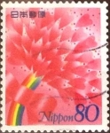 Stamps Japan -  Scott#2468 intercambio 0,40 usd  80 y. 1995