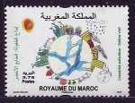 Stamps Morocco -  Createvidad infantil