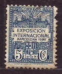Stamps Spain -  Expo. Barcelona 1929