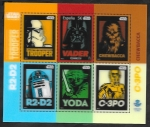 Stamps Spain -  Star Wars, Vader